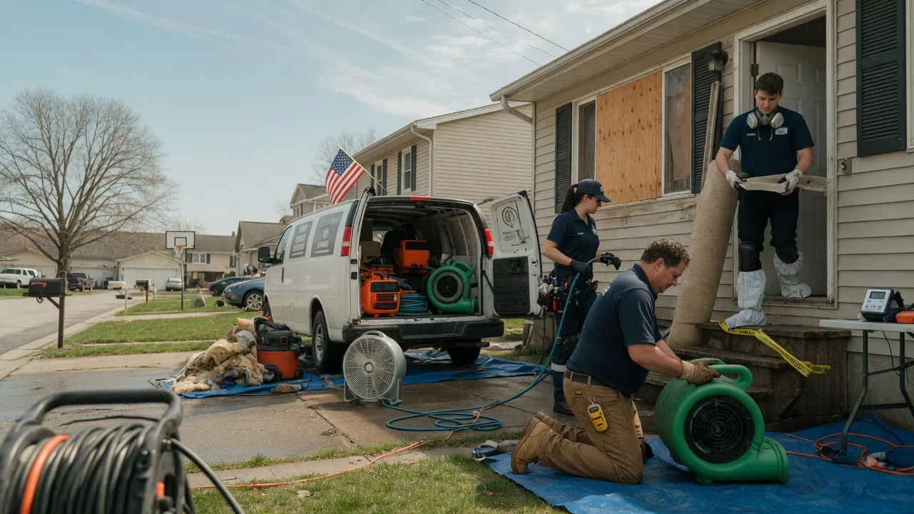 Water Damage Restoration in Jacob, IL near me